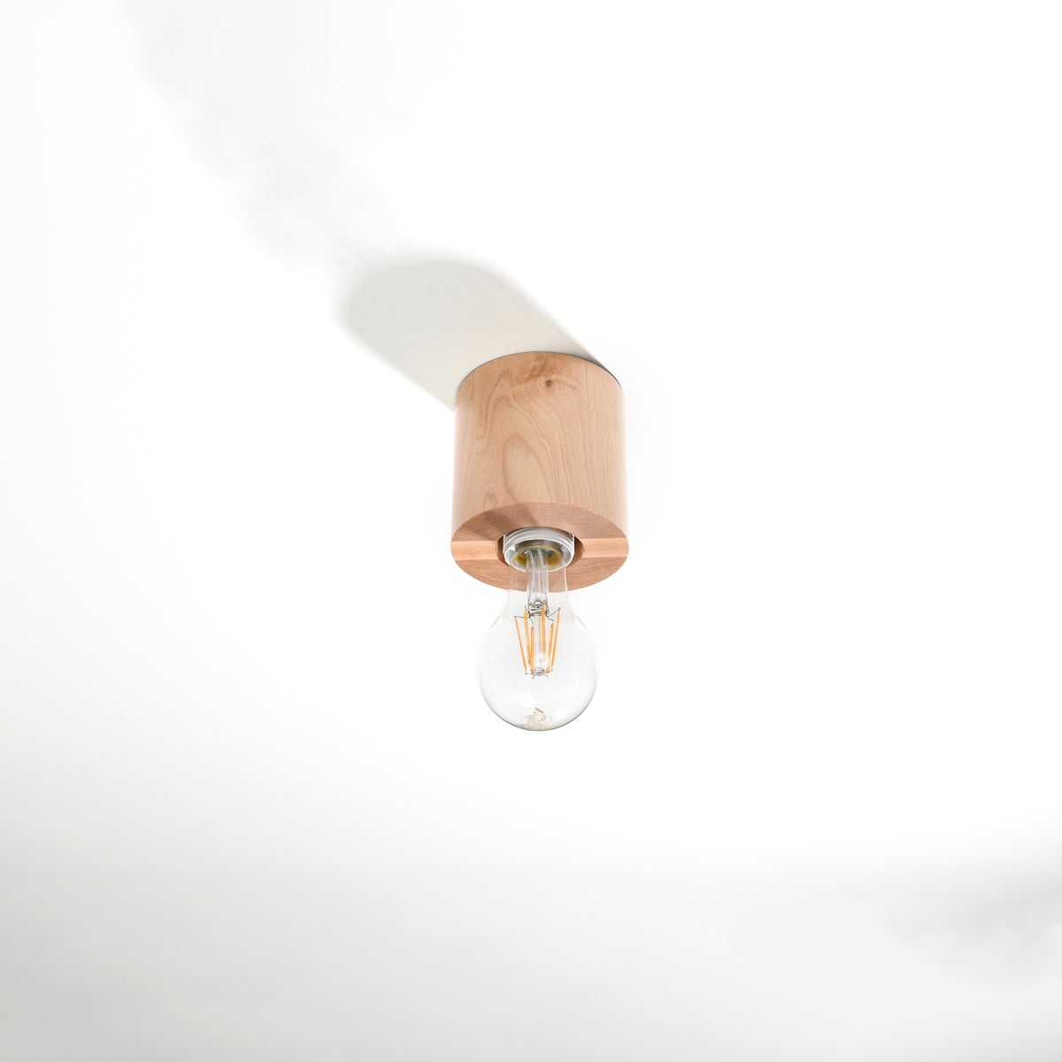 Loftslampe SALGADO naturtræ - Billede 3