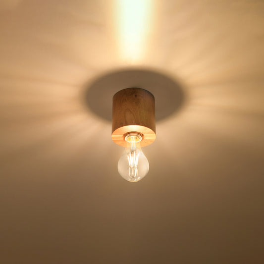 Loftslampe SALGADO naturtræ - Hovedbillede