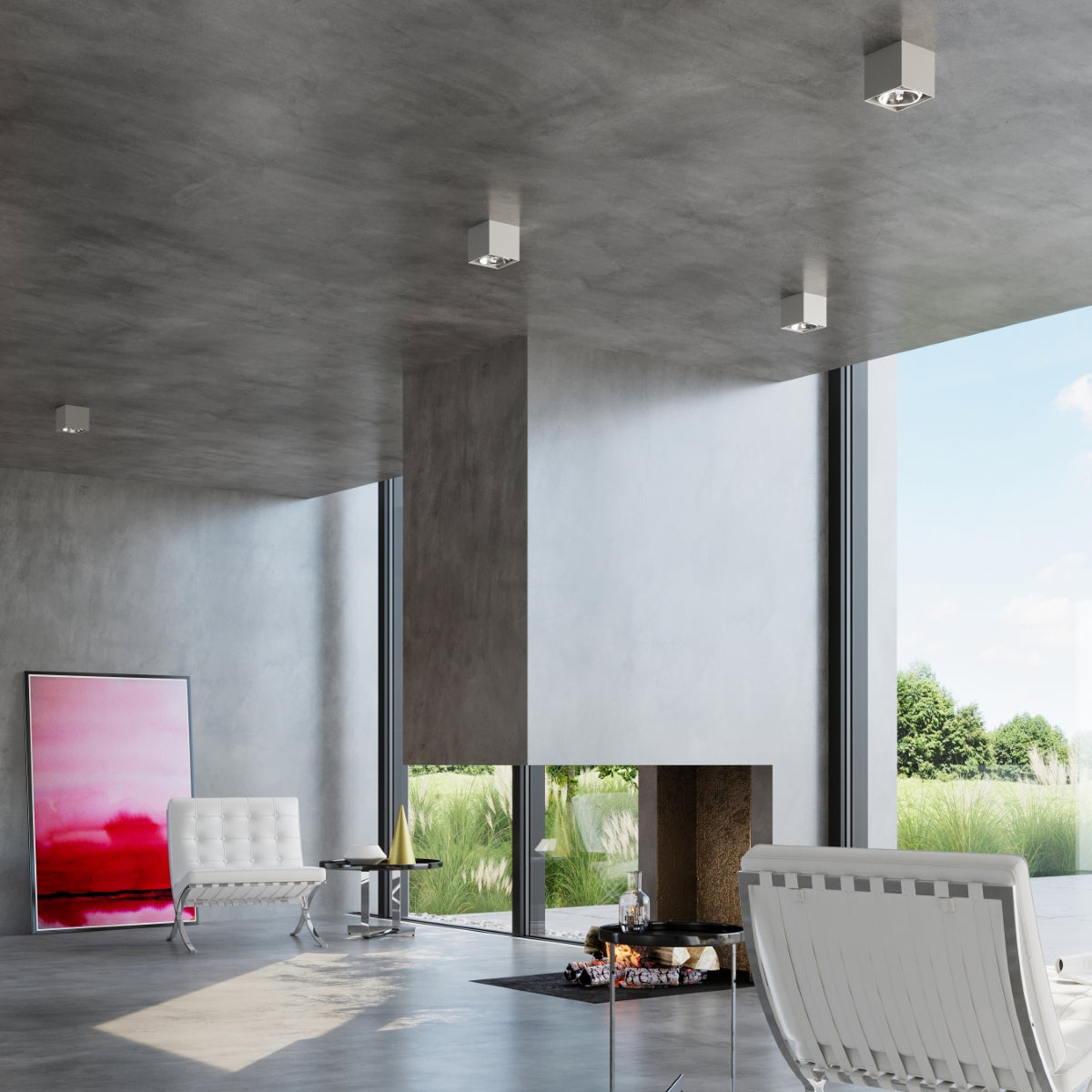 Loftslampe BLAKE grå - Billede 7