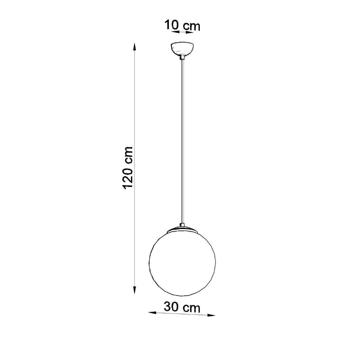 Pendellampe UGO 30 gylden - Billede 4