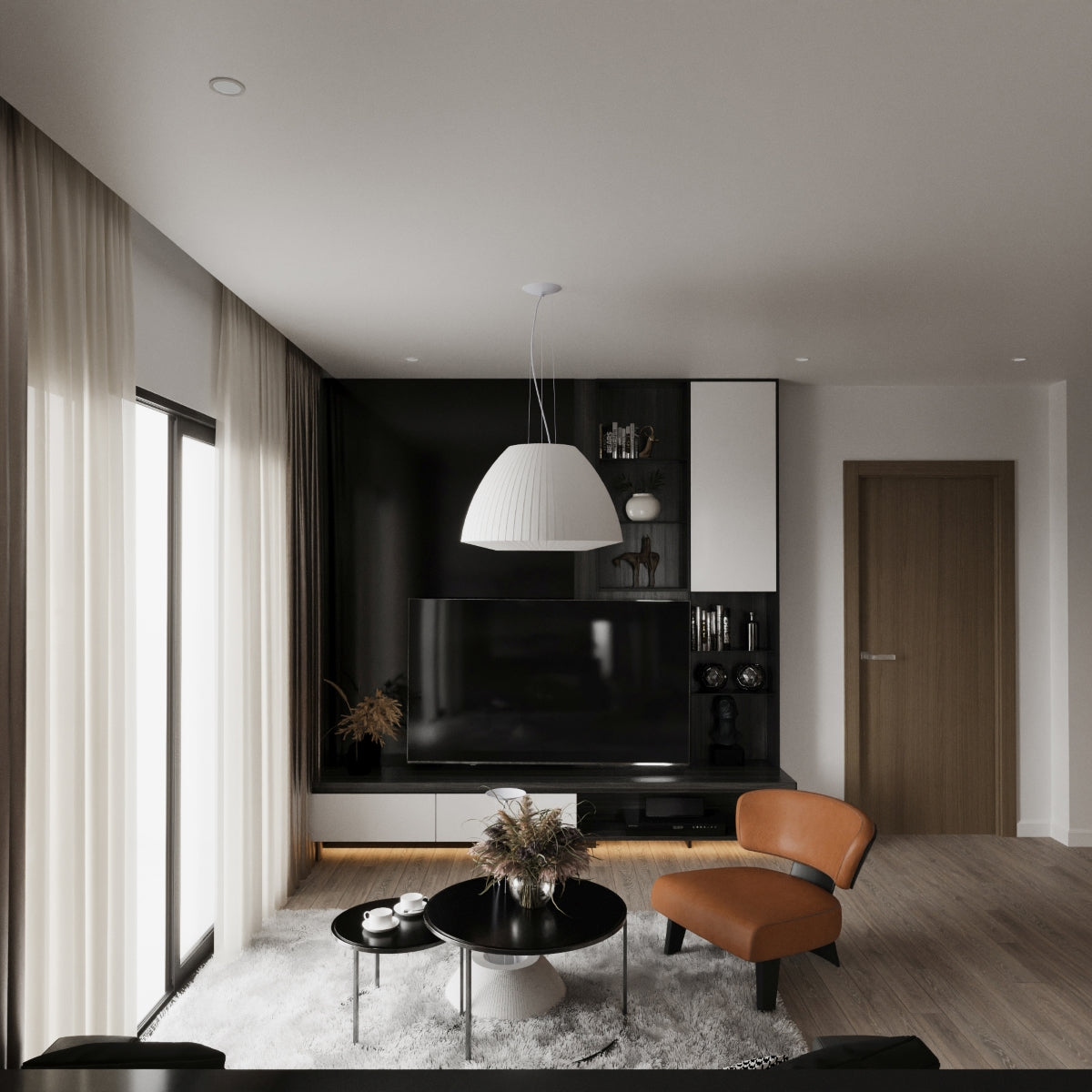 Lysekrone BELLA 60 hvid - Billede 6