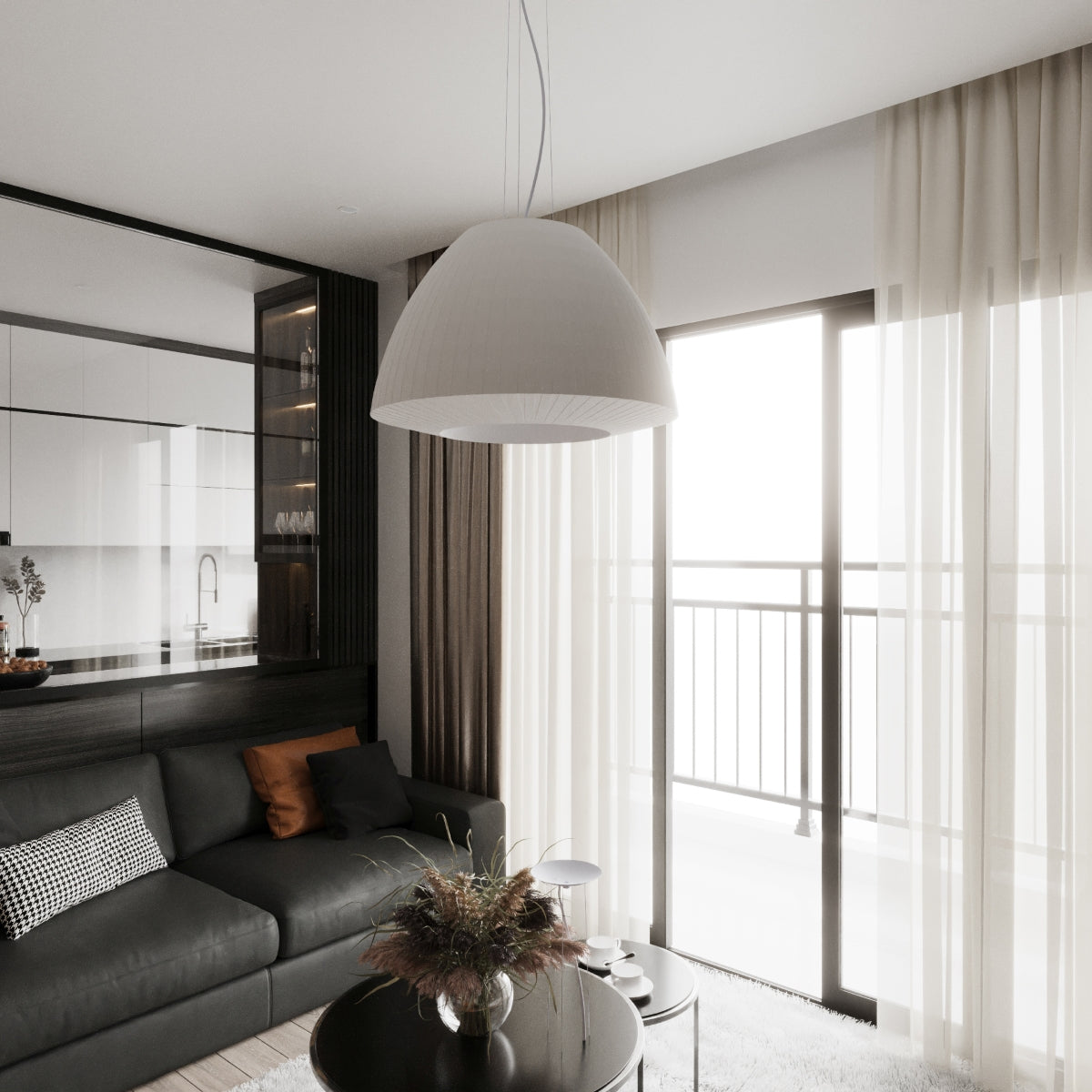 Lysekrone BELLA 60 hvid - Billede 7