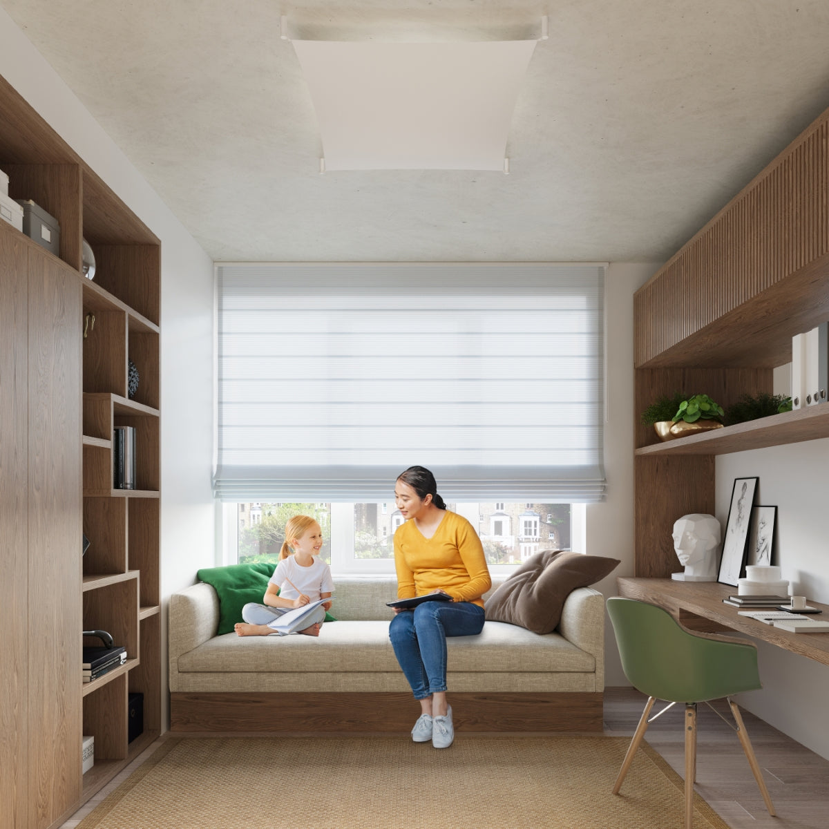 Loftslampe LUNA 3 hvid - Billede 7