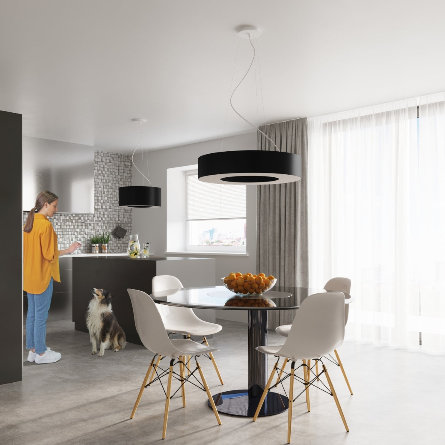 Lysekrone SATURNO SLIM 50 - Billede 6