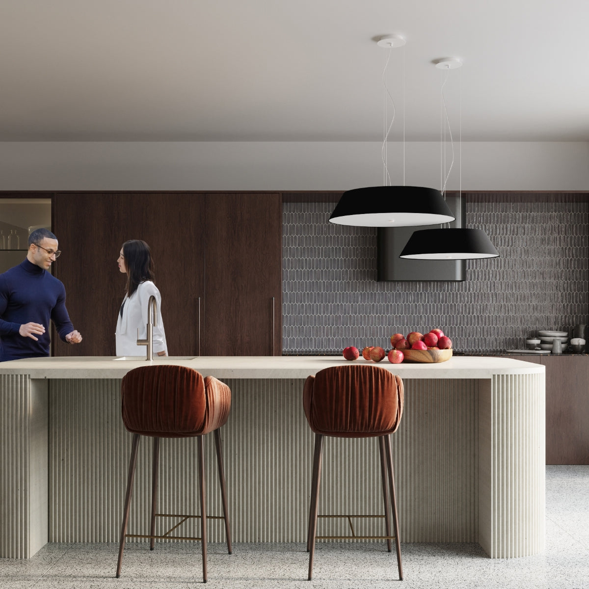 Lysekrone VEGA 60 sort - Billede 6