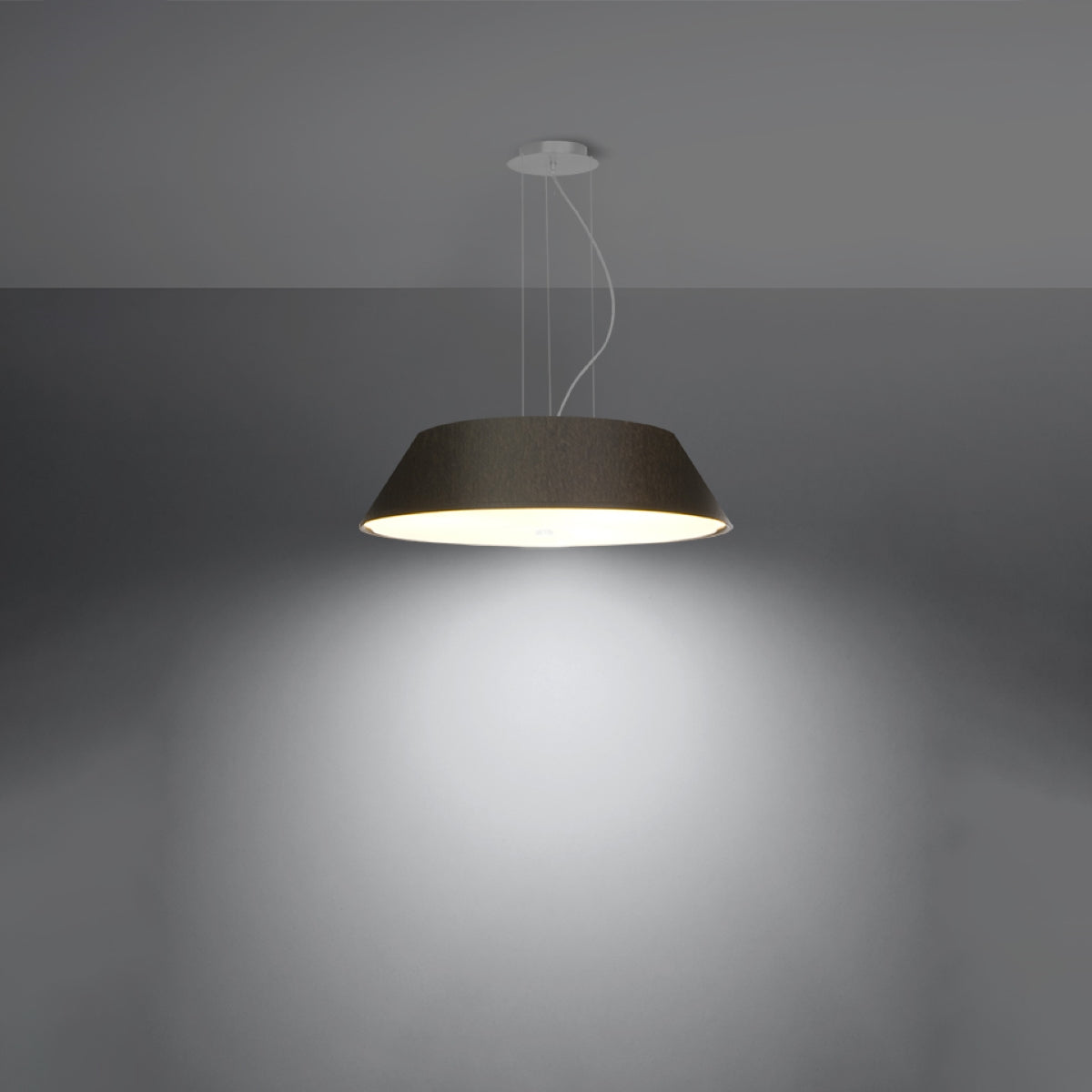 Lysekrone VEGA 60 sort - Hovedbillede