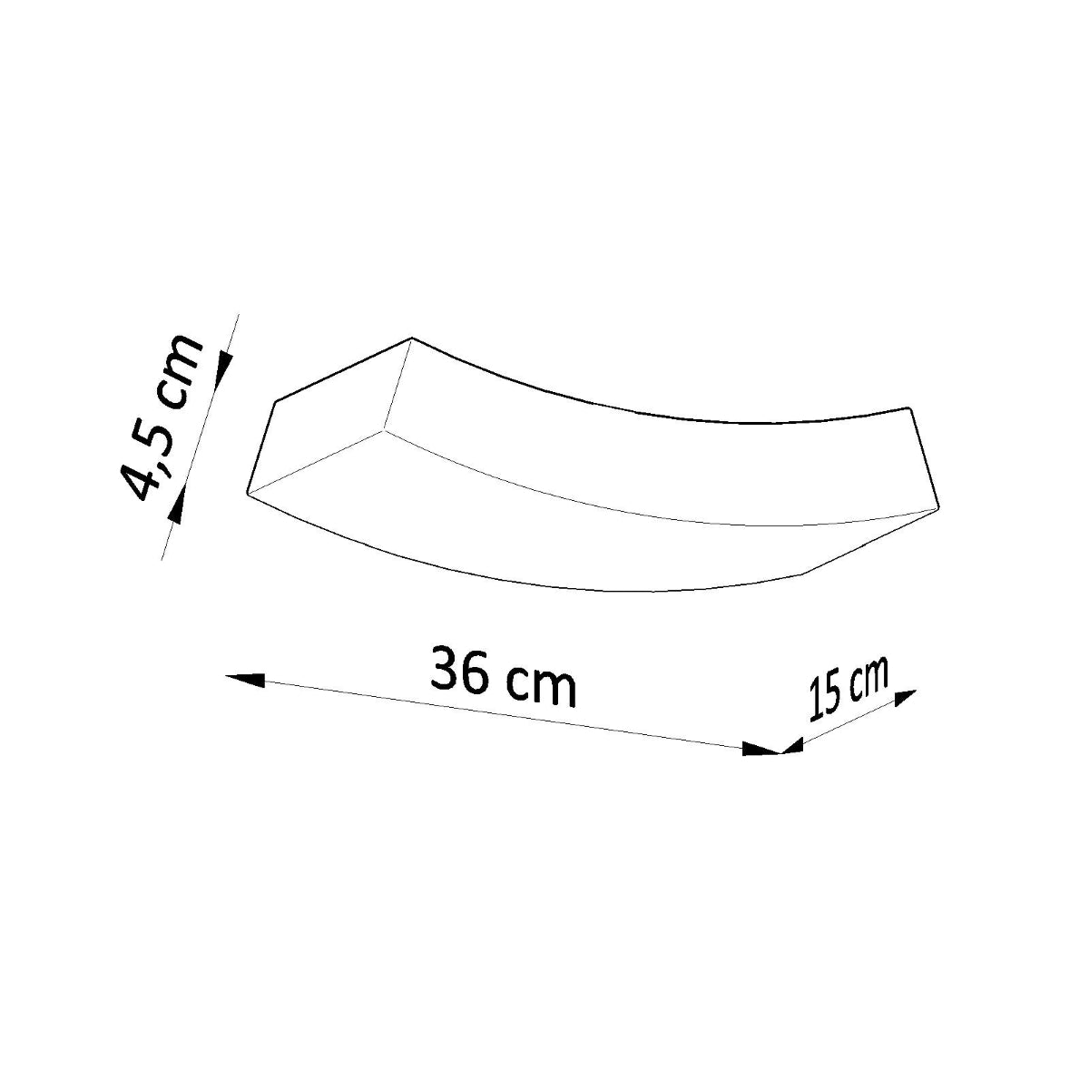 Væglampe keramisk HATTOR - Billede 4