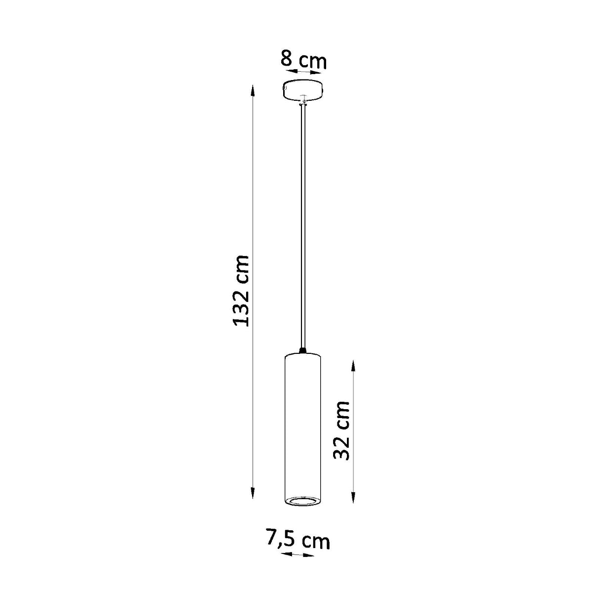 Keramisk pendellampe NANCY - Billede 4