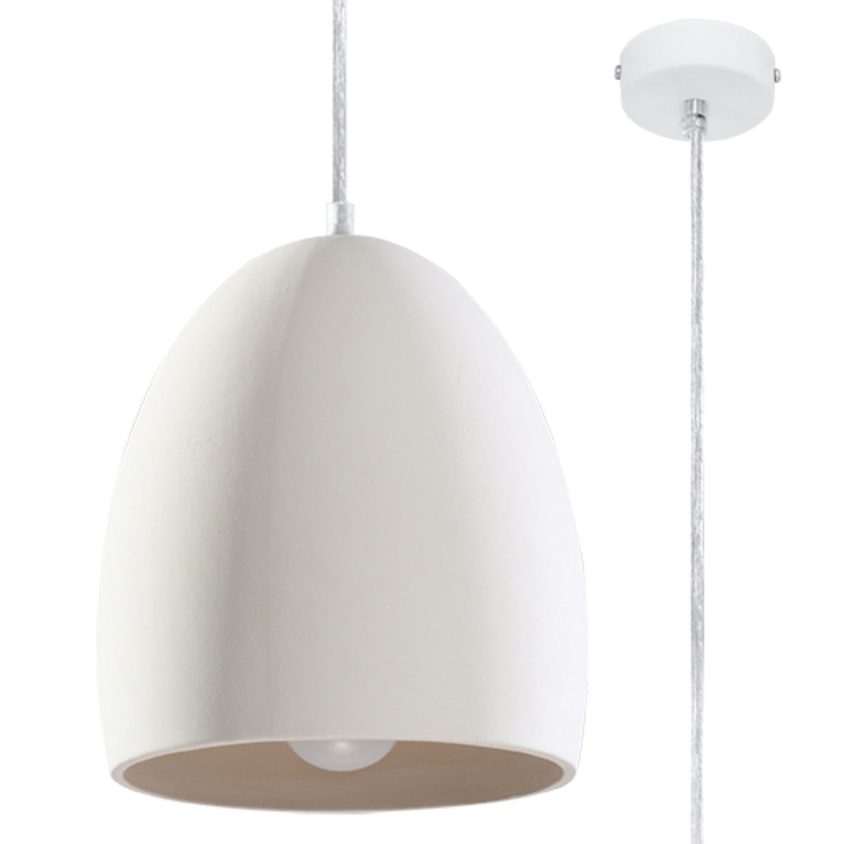 Keramisk pendellampe FLAWIUSZ - Billede 2