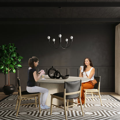 Lysekrone PICCOLO 5 sort - Billede 7