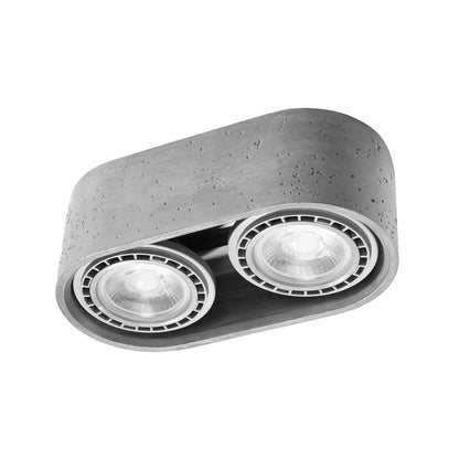 Loftslampe BASIC 2 beton - Billede 2