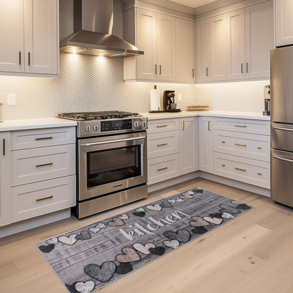 Pyron 525 Tæppe Fladvævet I Elegant Grå - Billede 3