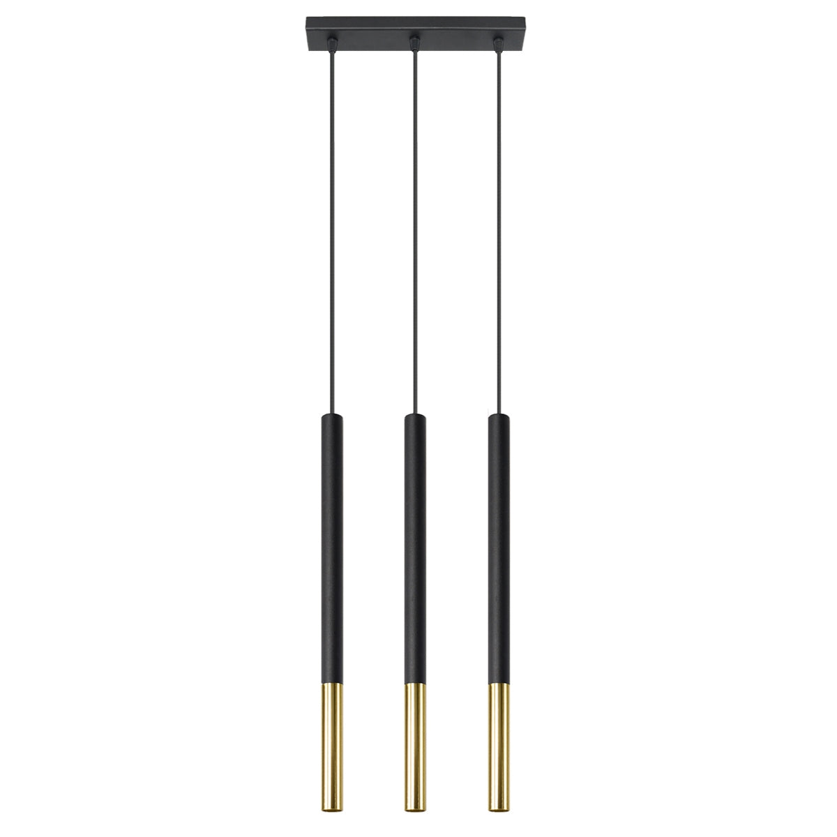 Pendellampe MOZAICA 3L sort/guld - Billede 2