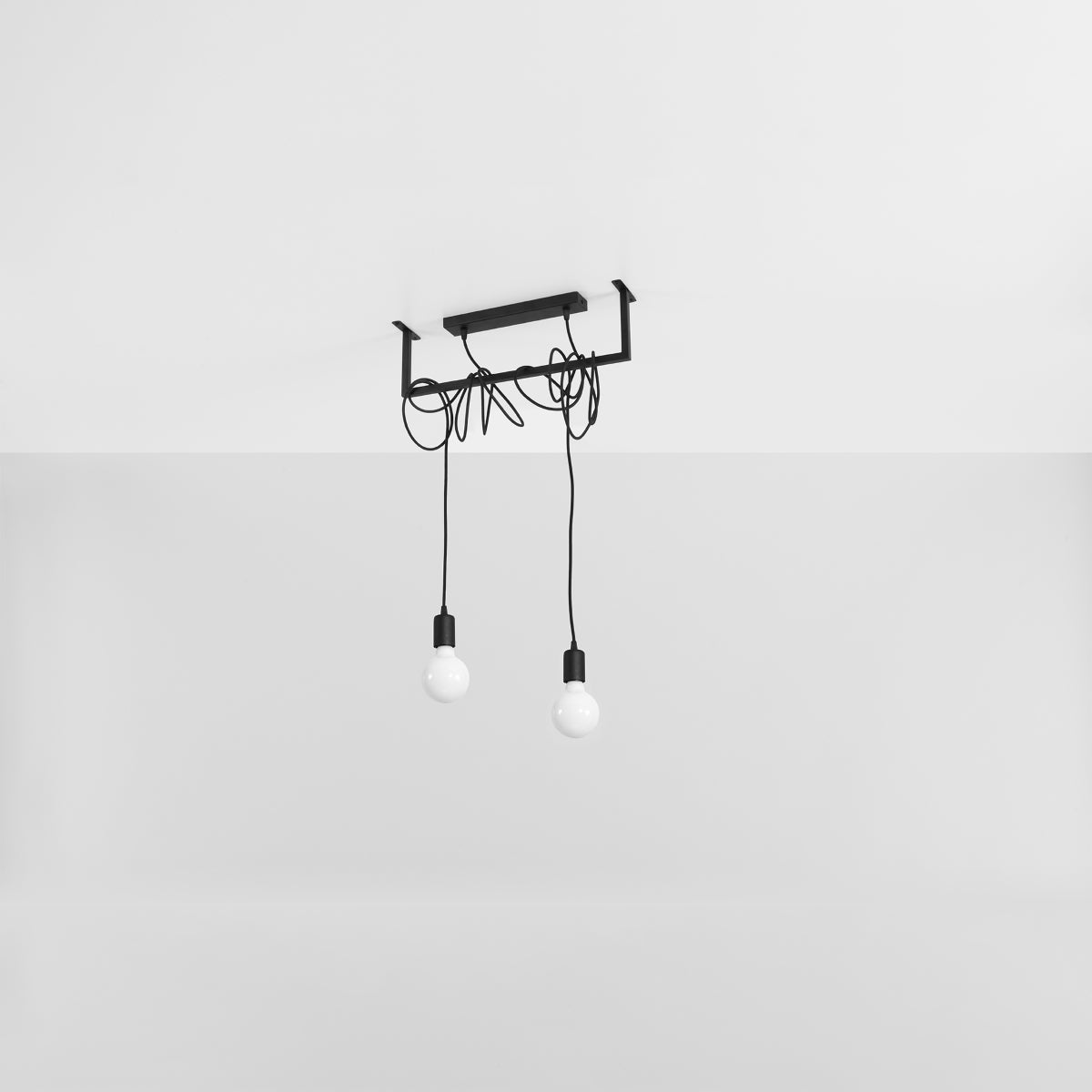 Lysekrone SALAMANCA 2 sort - Billede 3