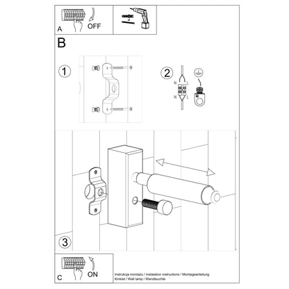 Væglampe EYETECH 1 hvid - Billede 5