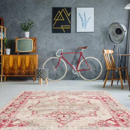 Baroque 125 Tæppe Med Vintage Udtryk Og Frynser - Billede 2