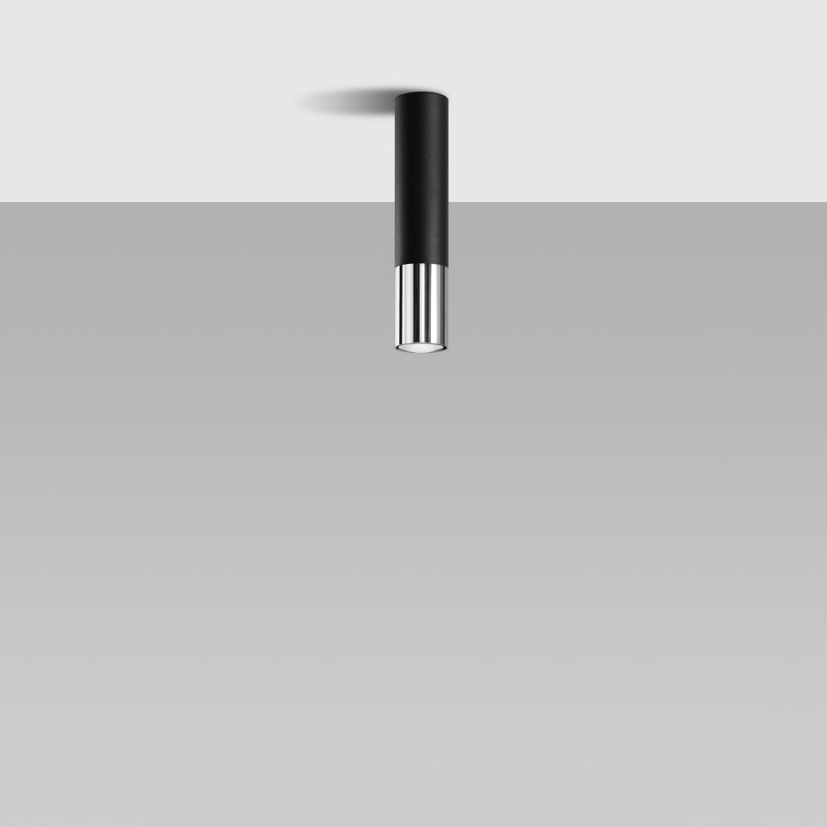 Loftlampe LOOPEZ sort/krom - Billede 3