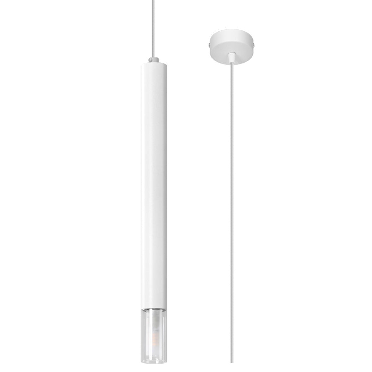 Pendellampe WEZYR 1 hvid - Billede 2