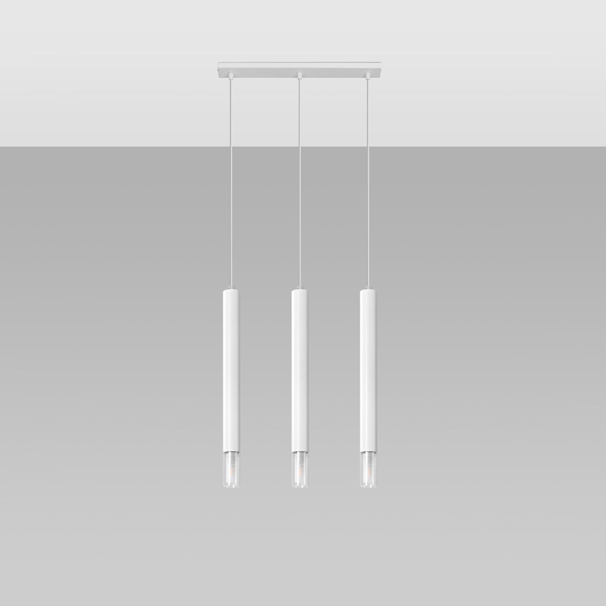 Pendellampe WEZYR 3 hvid - Billede 3
