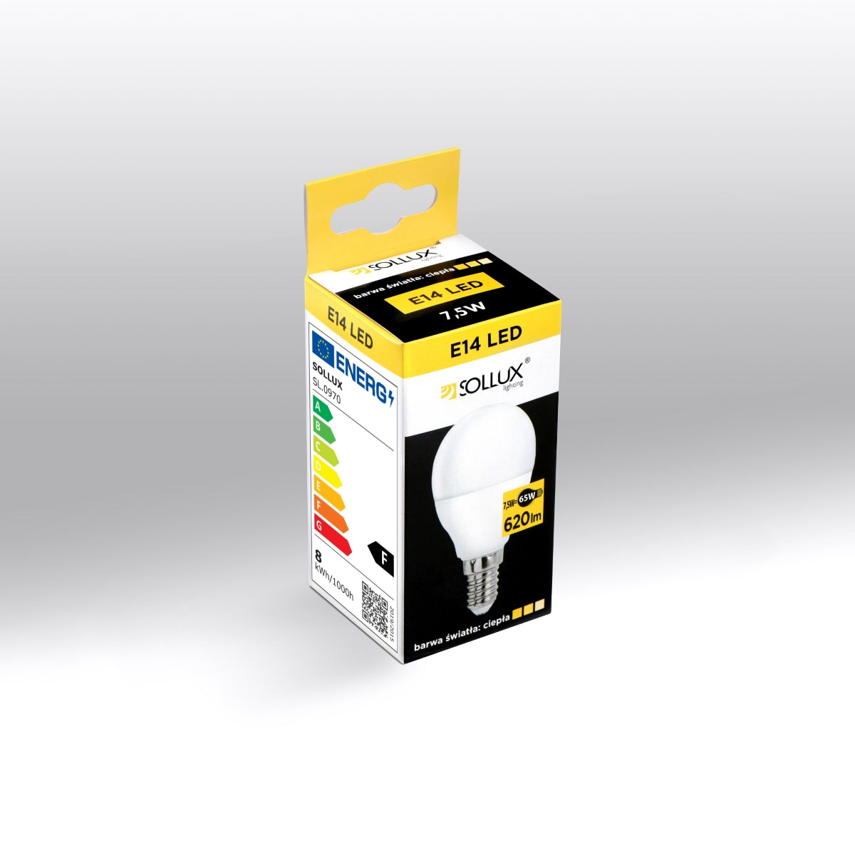 LED-pære E14 3000K 7,5W 620lm - Billede 3