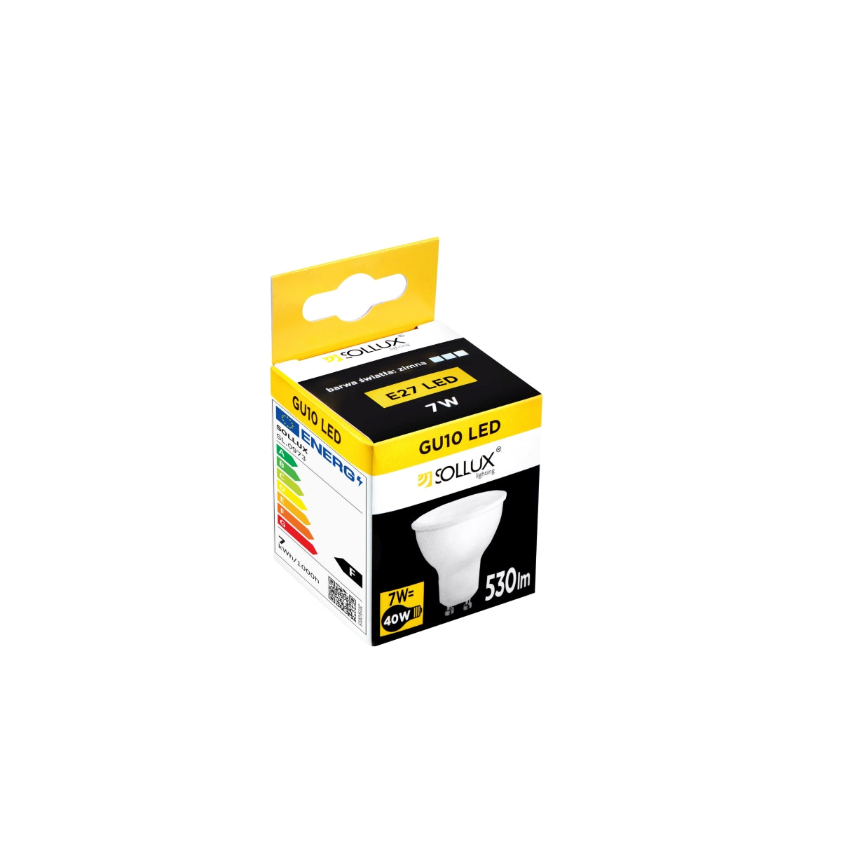 LED-pære GU10 4000K 7W 530lm - Billede 2