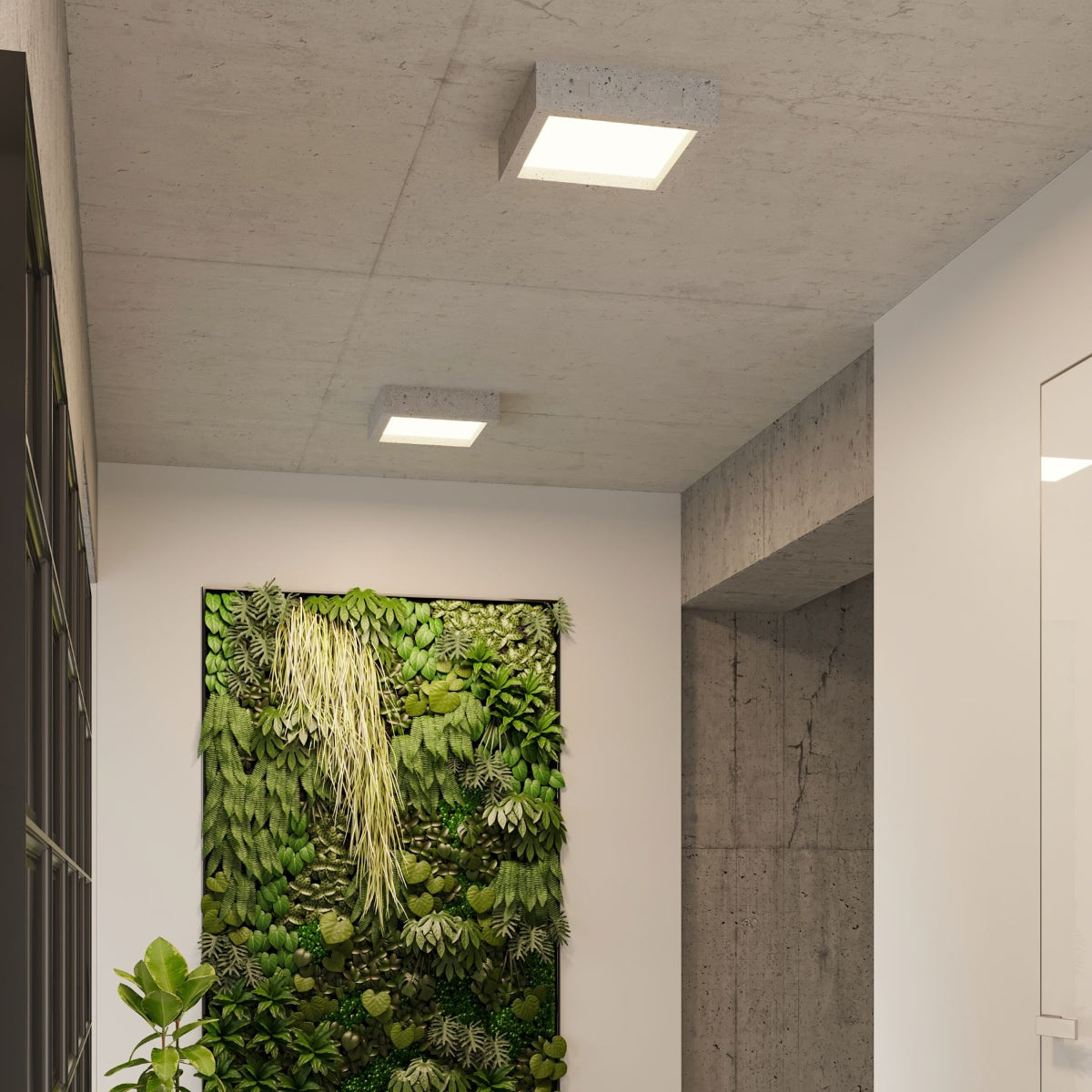 Loftslampe RIZA beton - Billede 8