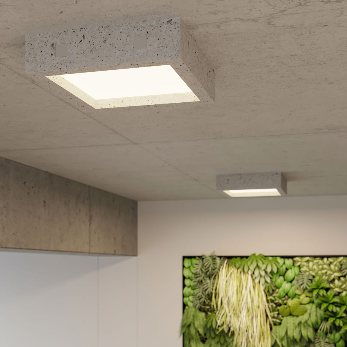 Loftslampe RIZA beton - Billede 9