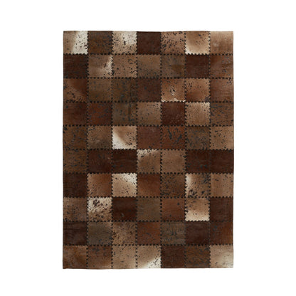 Voila 125 Lædertæppe Med Patchwork Mønster - Hovedbillede