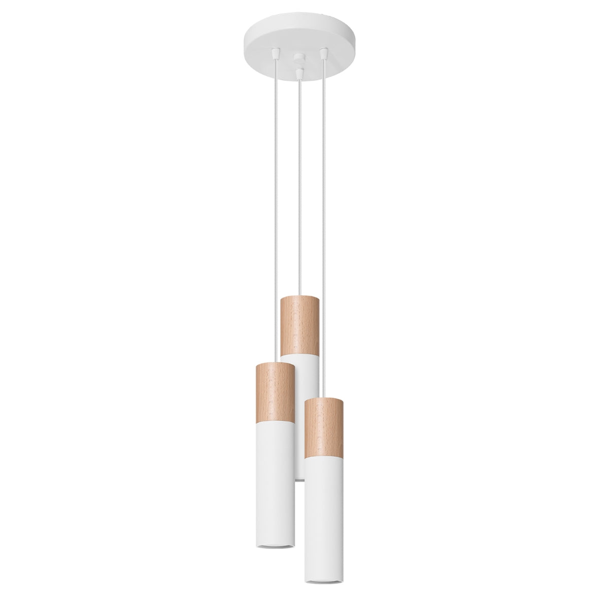 Pendel lampe PABLO 3P hvid - Billede 2