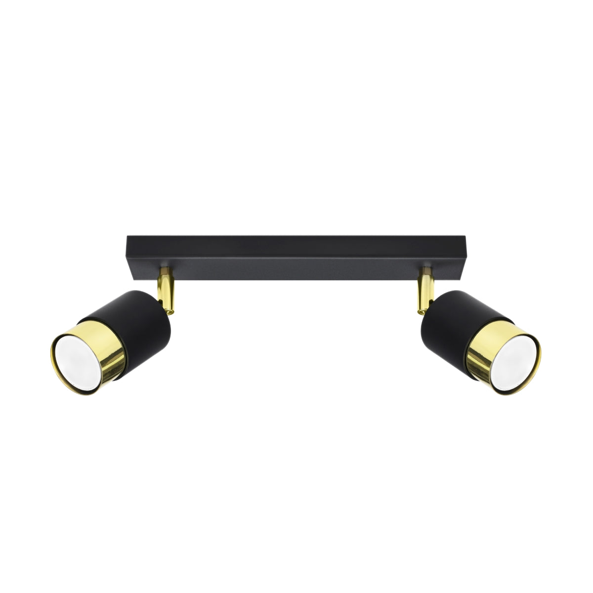 Loftslampe NERO 2 sort/guld - Billede 2