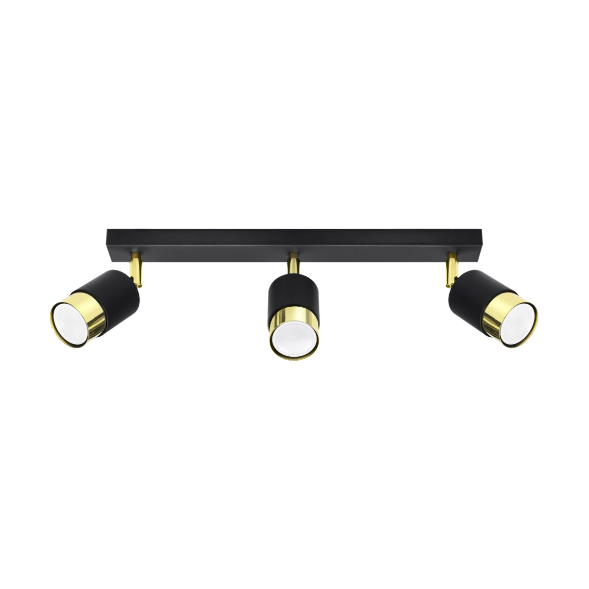 Loftslampe NERO 3 sort/guld - Billede 2