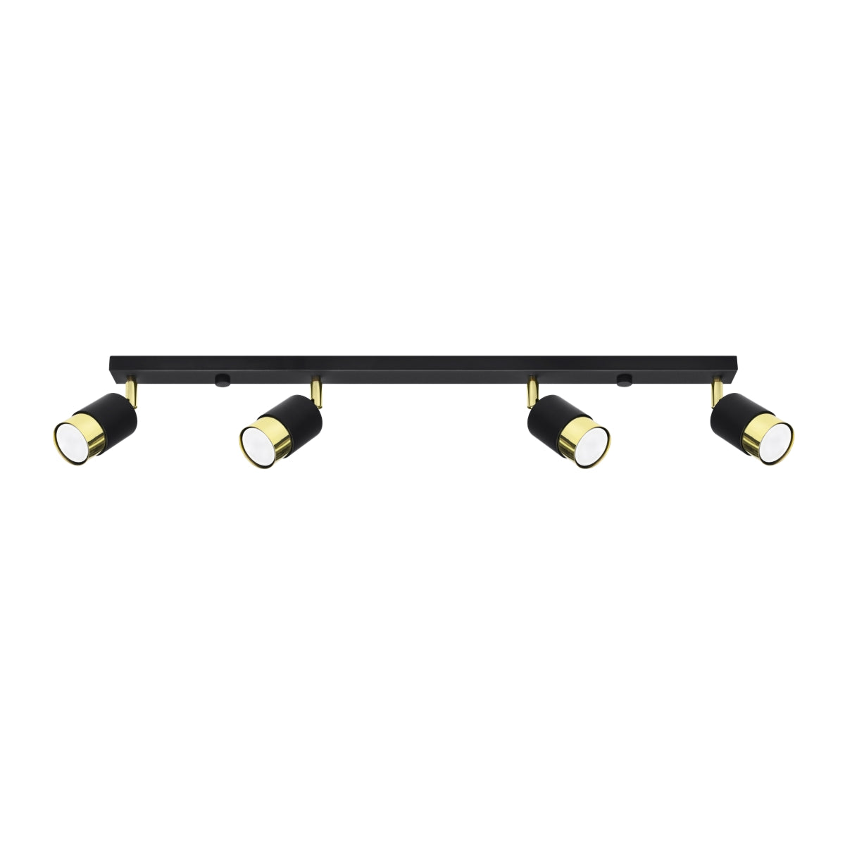 Loftslampe NERO 4 sort/guld - Billede 2