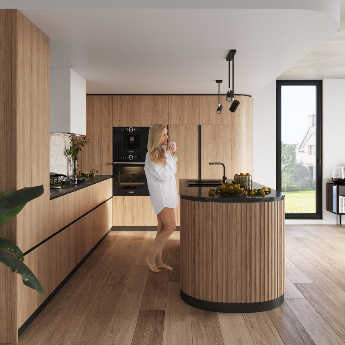 Loftslampe NORANO sort - Billede 7