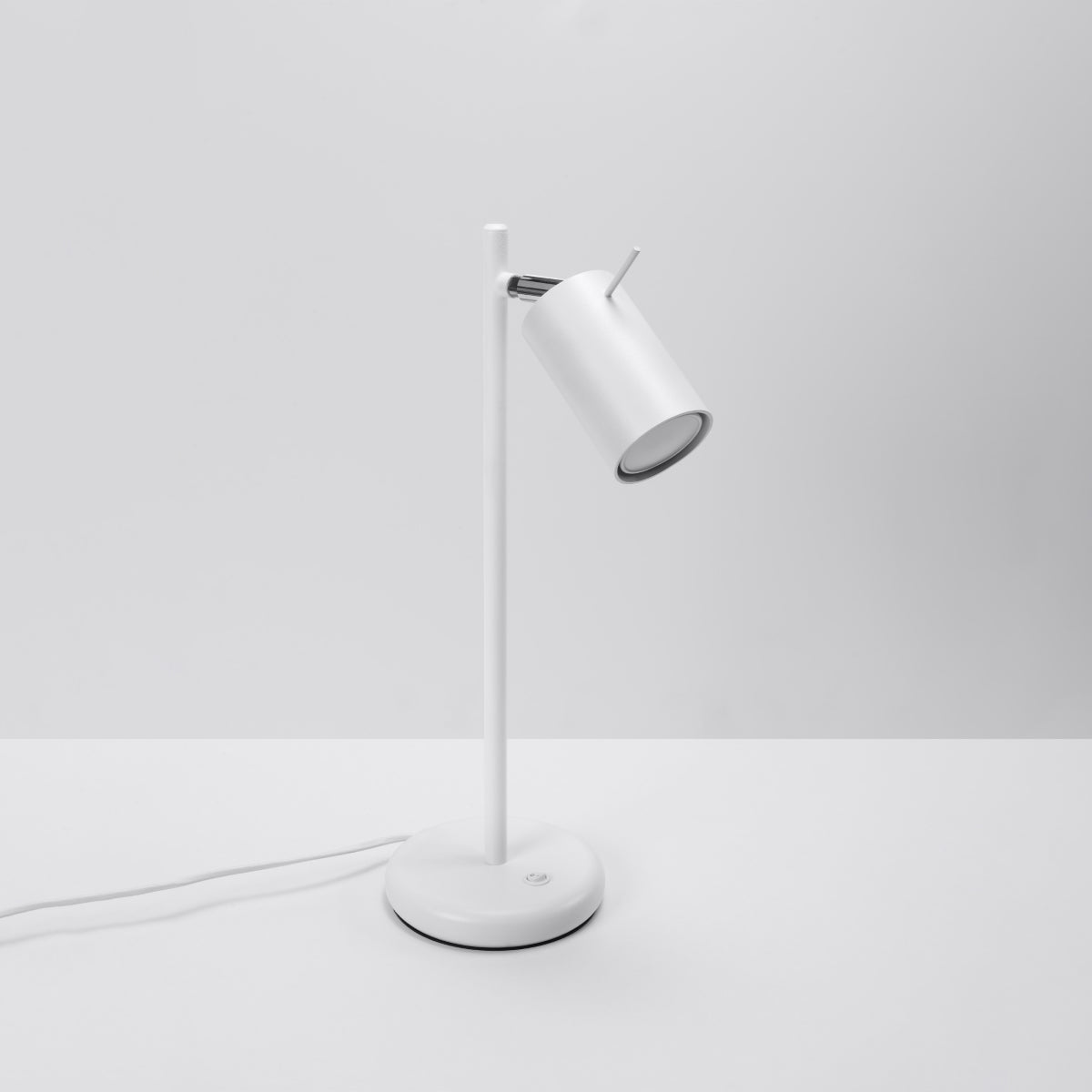 Bordlampe RING hvid - Billede 3