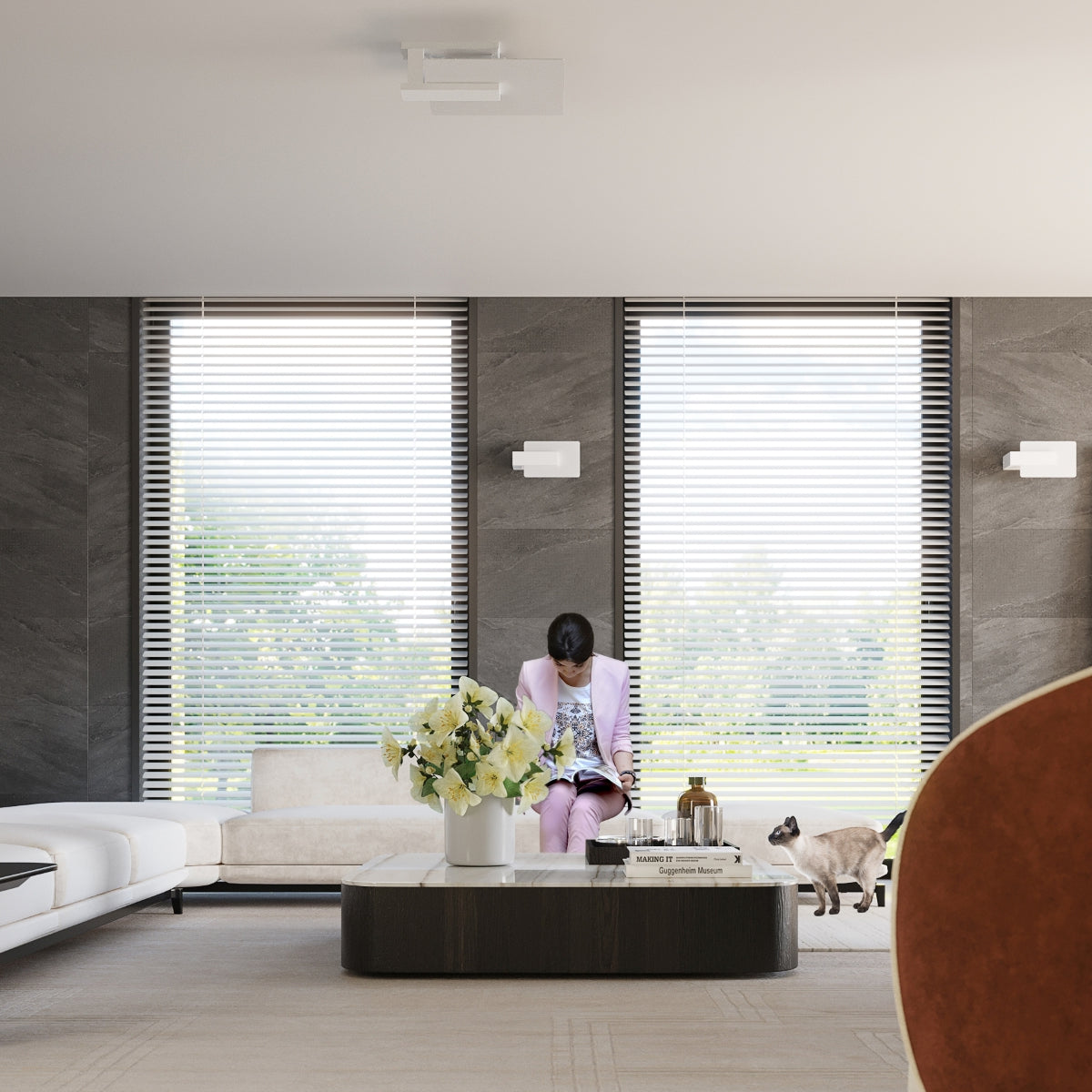 Loftslampe LAPPO hvid - Billede 7