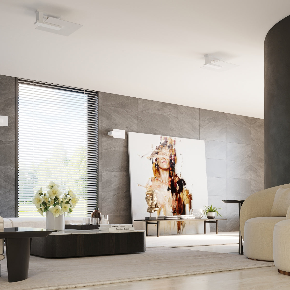 Loftslampe LAPPO hvid - Billede 8