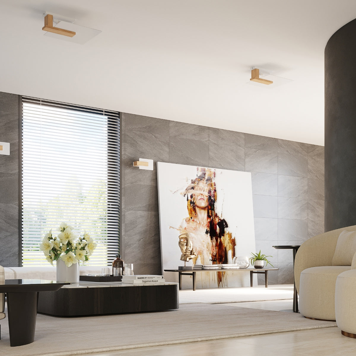 Loftslampe LAPPO naturtræ - Billede 8