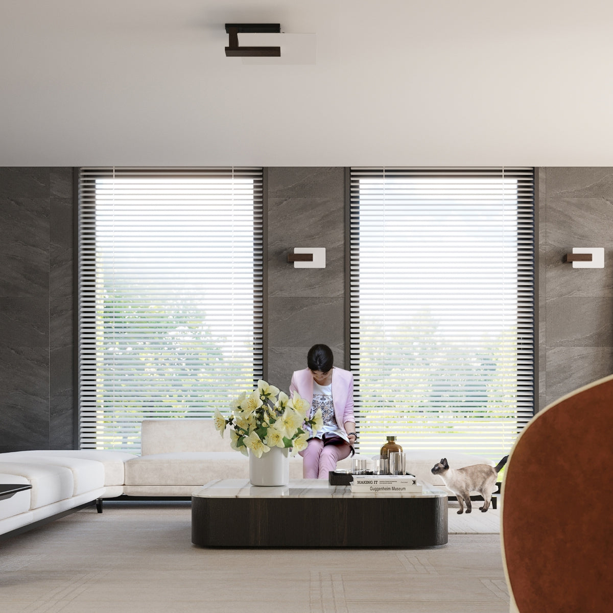 Loftslampe LAPPO wenge - Billede 7