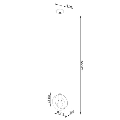 Pendellampe TITRAN 1 hvid - Billede 5