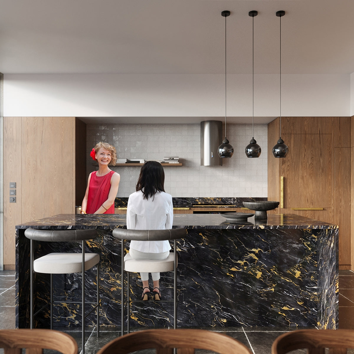 Lysekrone ALINO 3 sort - Billede 7