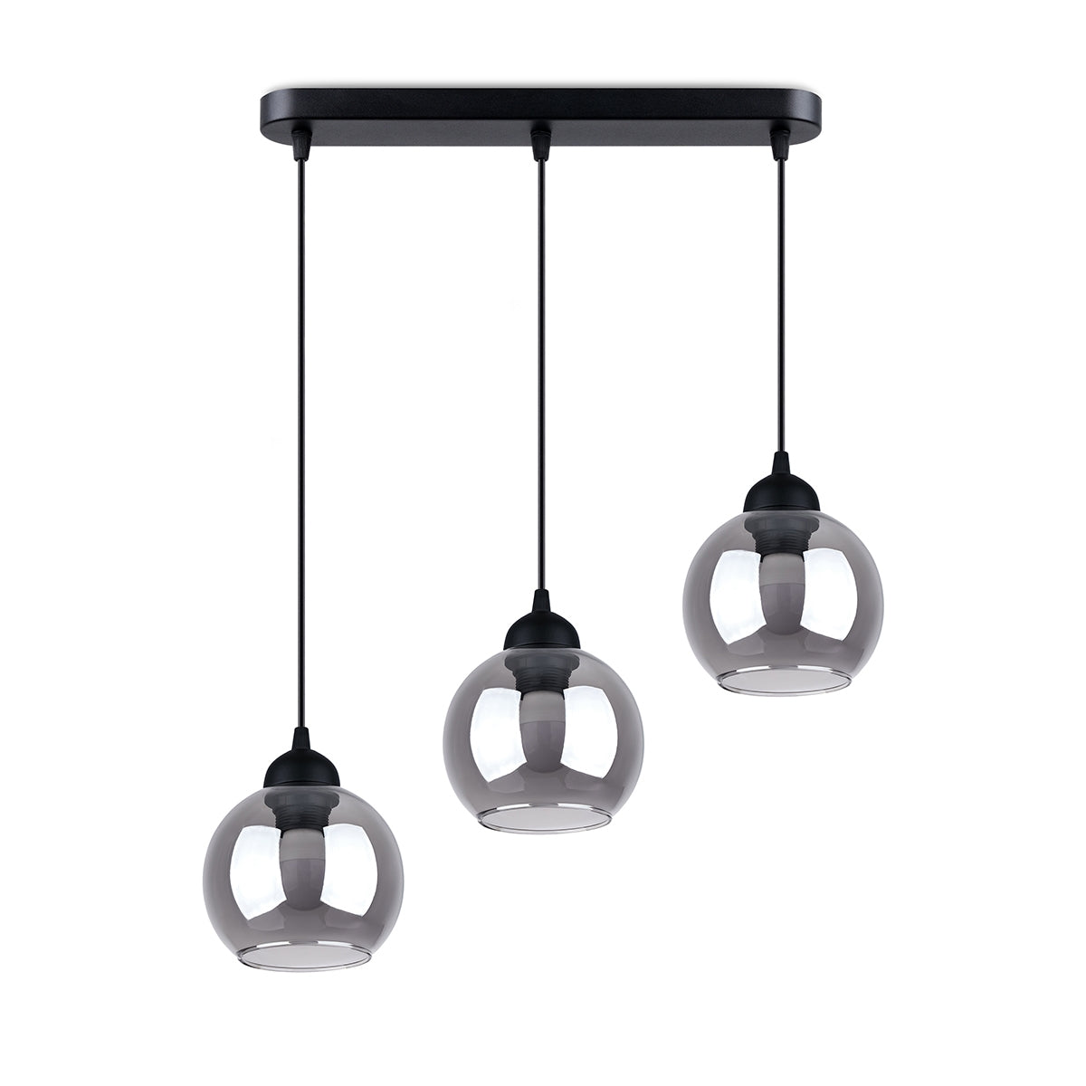 Pendellampe ALINO 3 sort - Billede 2