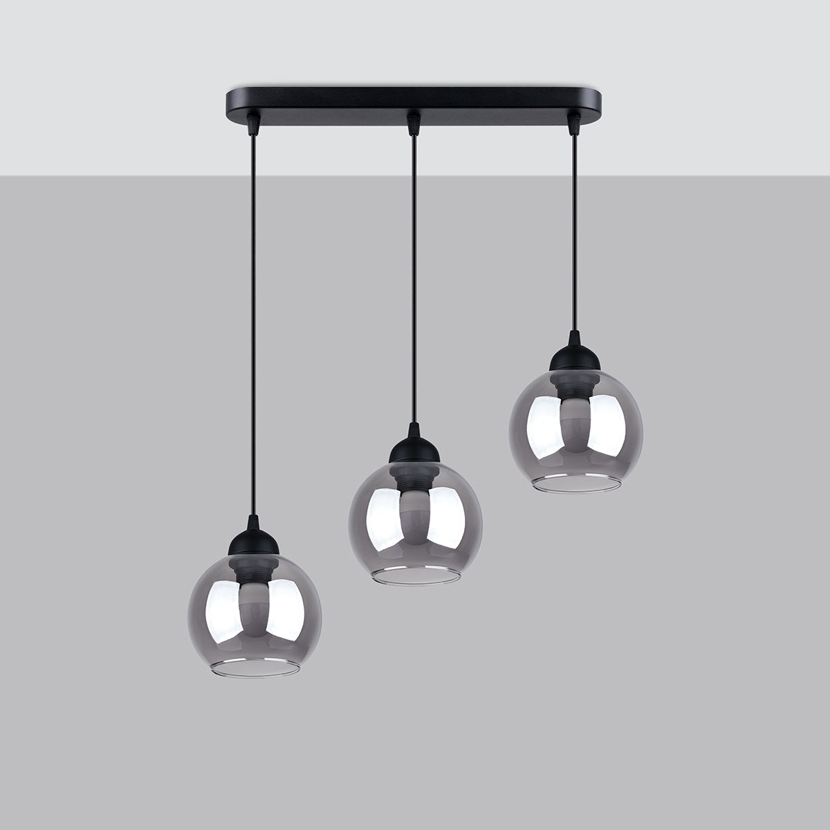 Pendellampe ALINO 3 sort - Billede 3