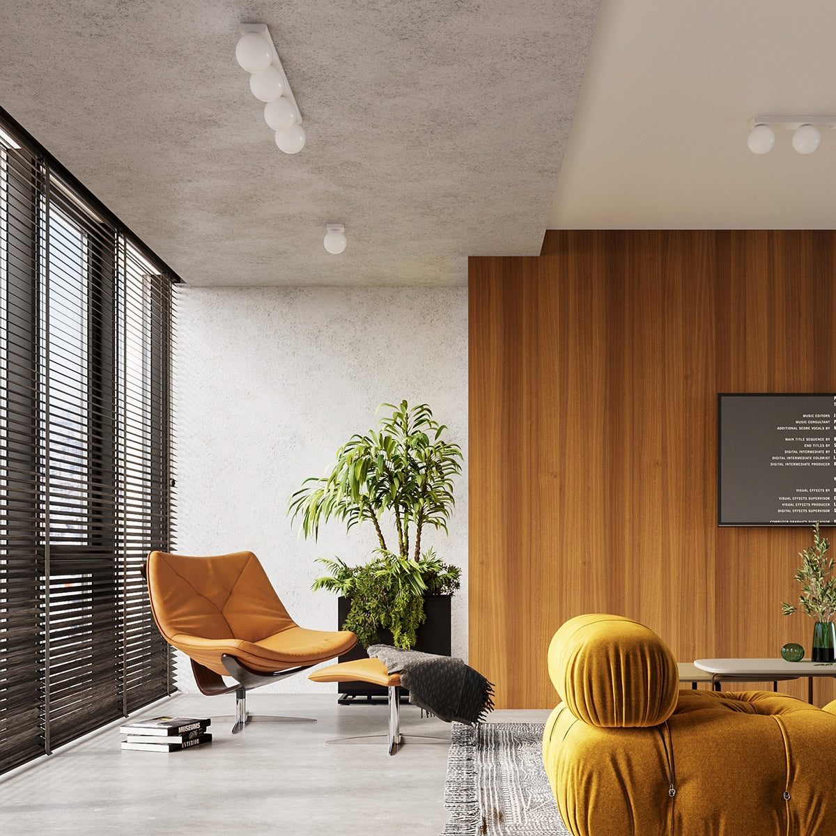 Loftslampe YOLI 2 hvid - Billede 6