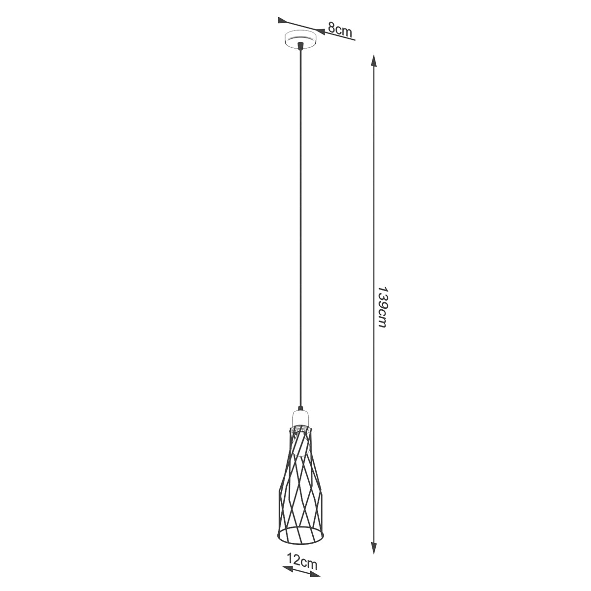 Pendel SUBA 1 sort - Billede 5