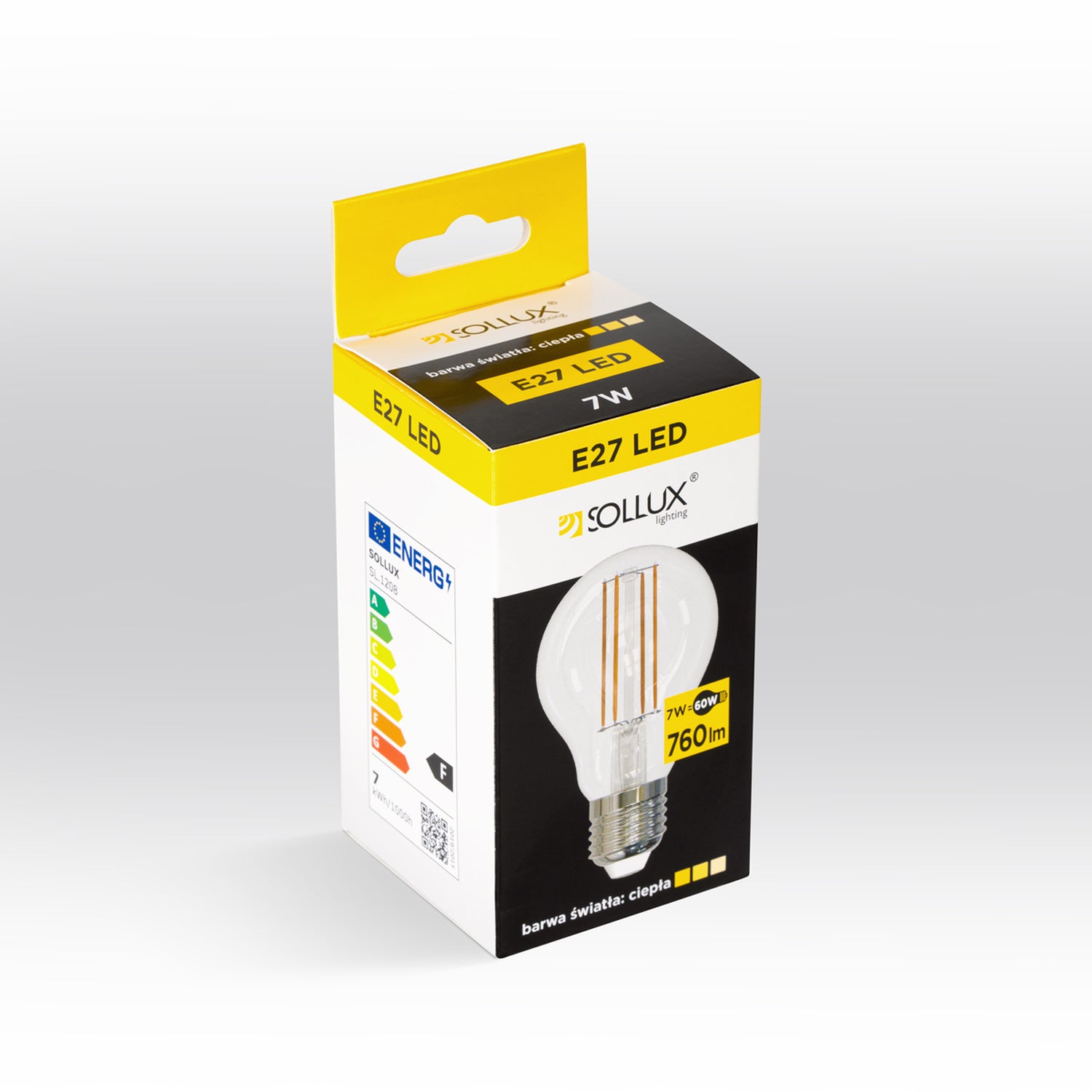 LED-pære E27 3000K 7W - Billede 3