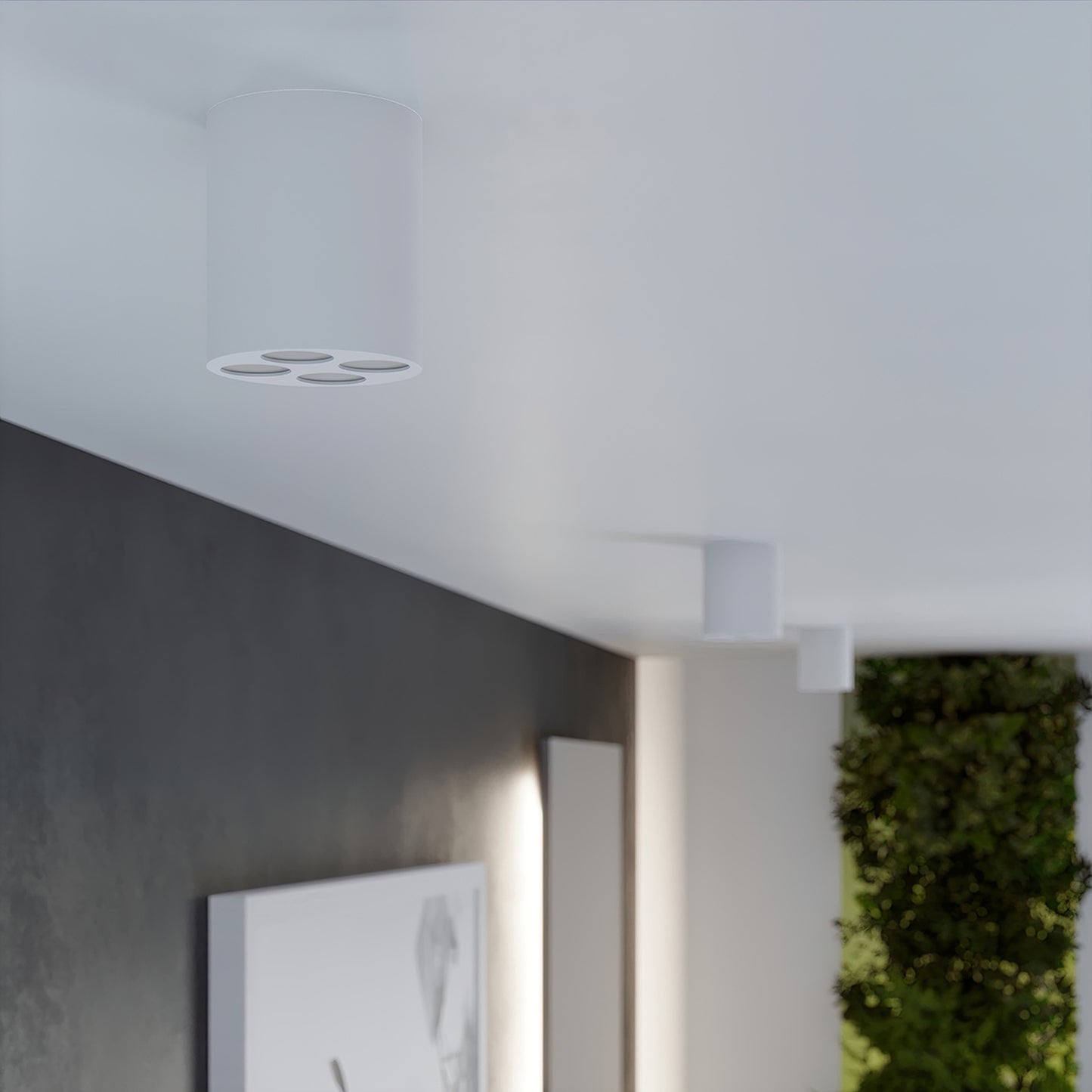 Loftslampe ZOE hvid LED - Billede 8