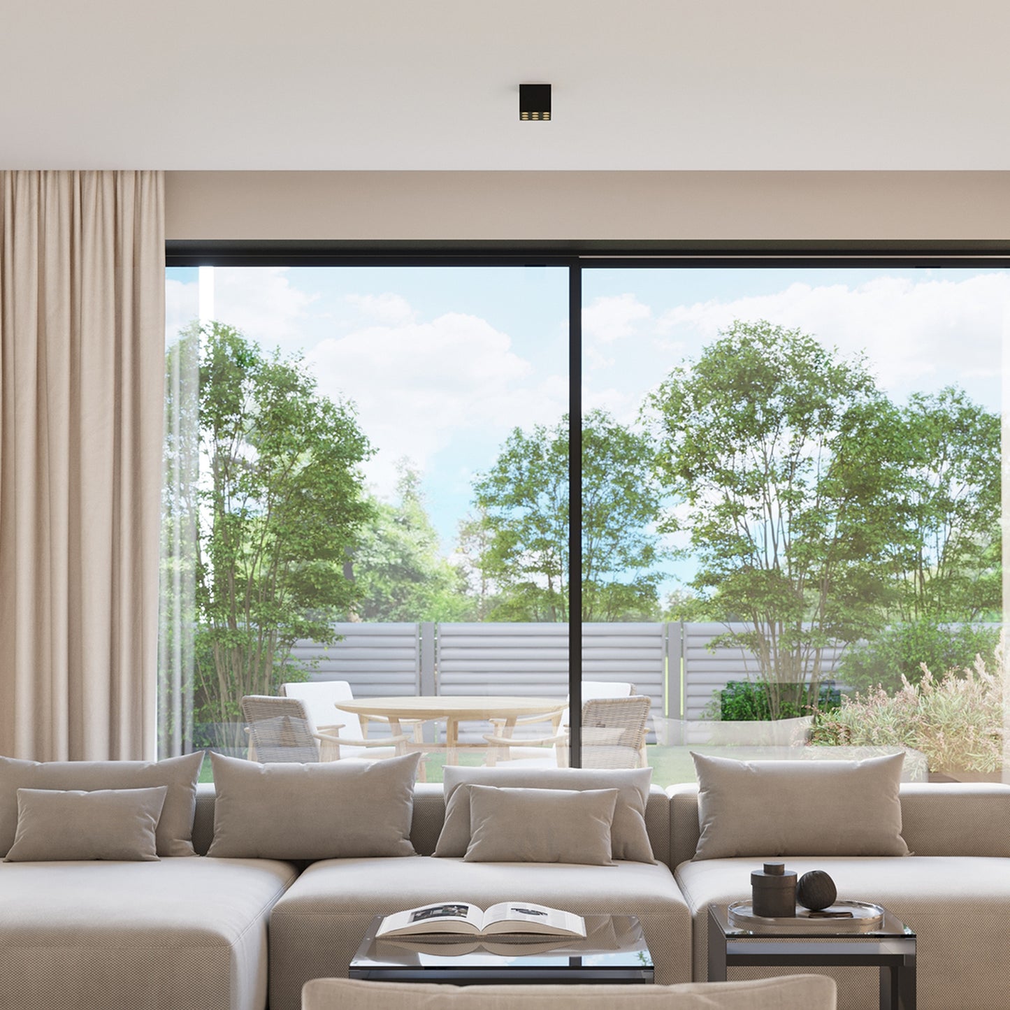 Loftslampe OZZY sort LED - Billede 9