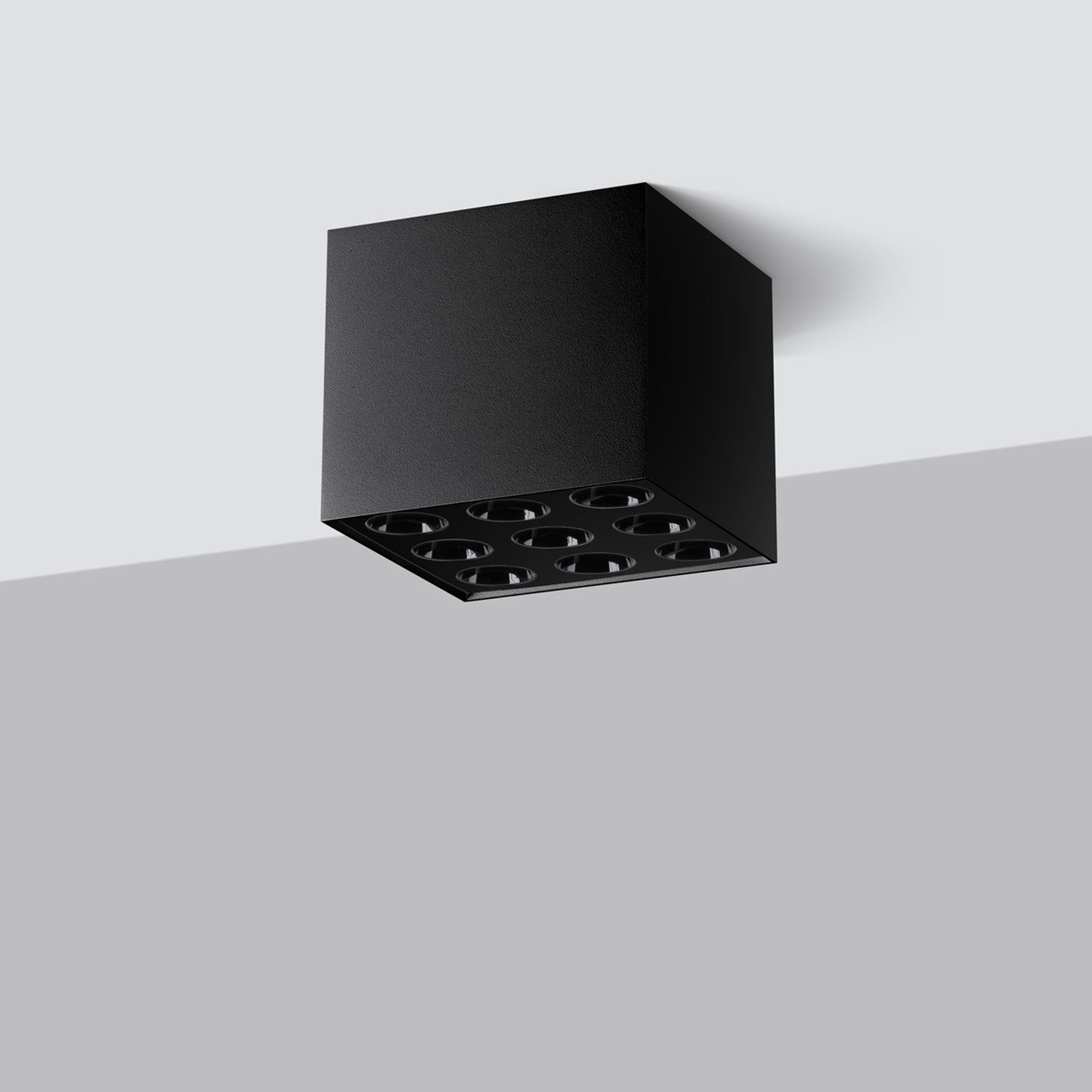 Loftslampe OZZY sort LED - Billede 3