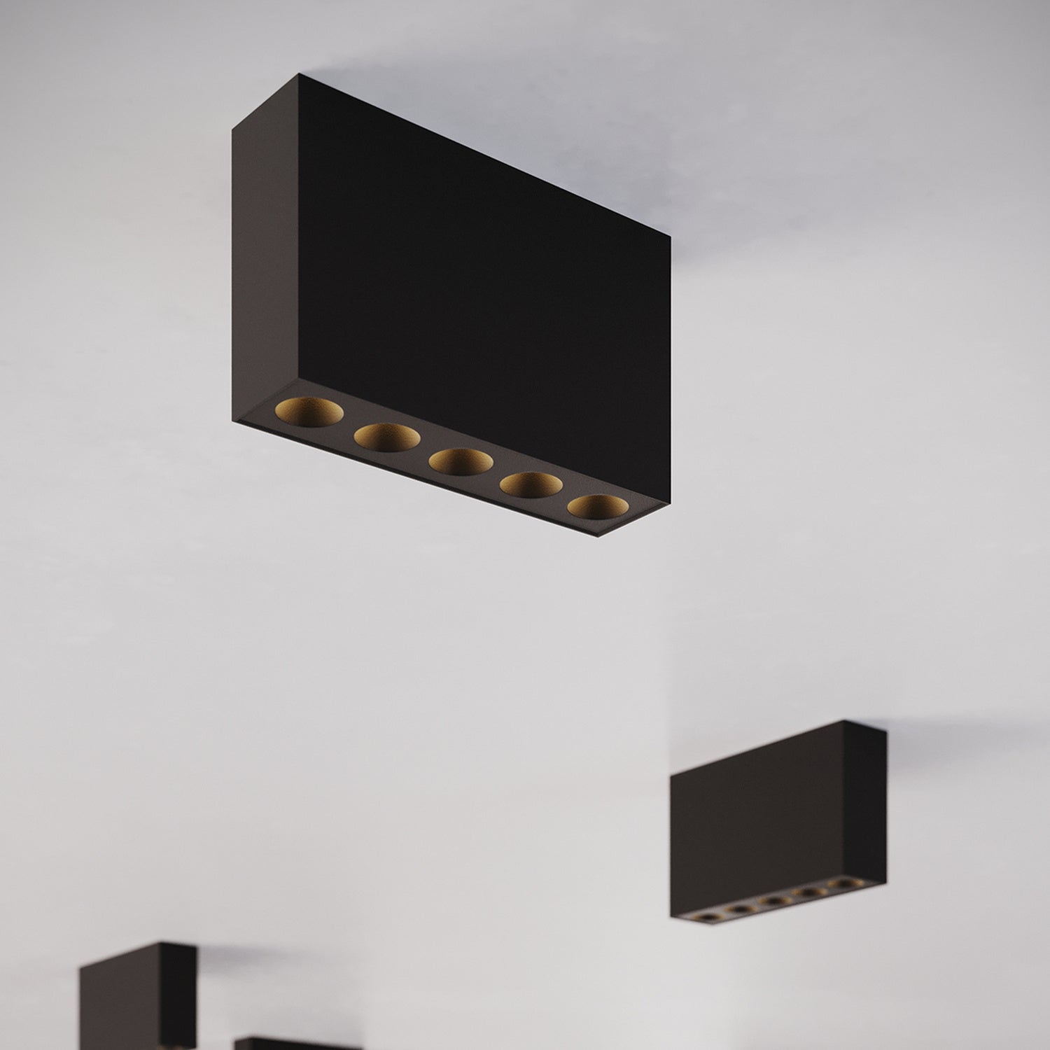 Loftslampe SOLE sort LED - Billede 8