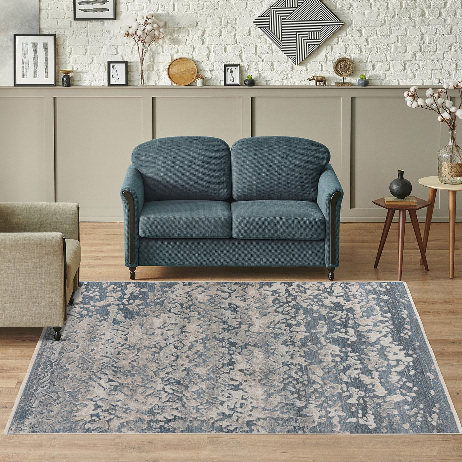 Milan 325 Tæppe Kort Luv Med Orientalsk Design - Billede 2